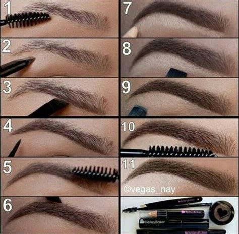 How To The Perfect Eyebrows The Art Of War Paint Pinterest