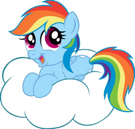 My Little Pony On A Cloud Clipart Full Size Clipart 2027799