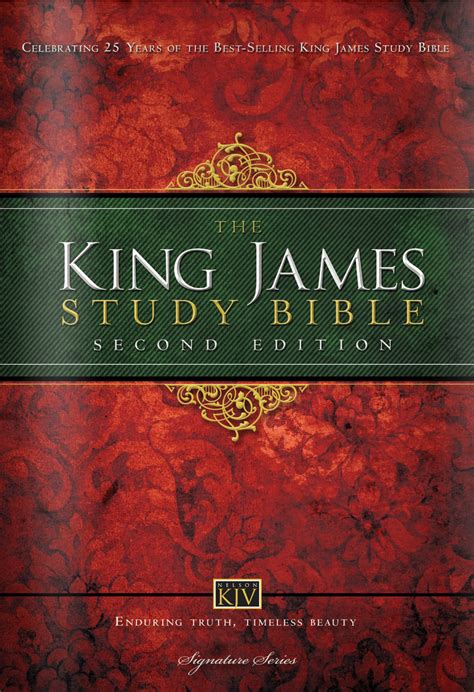King James Study Bible Second Edition Hardcover Limited