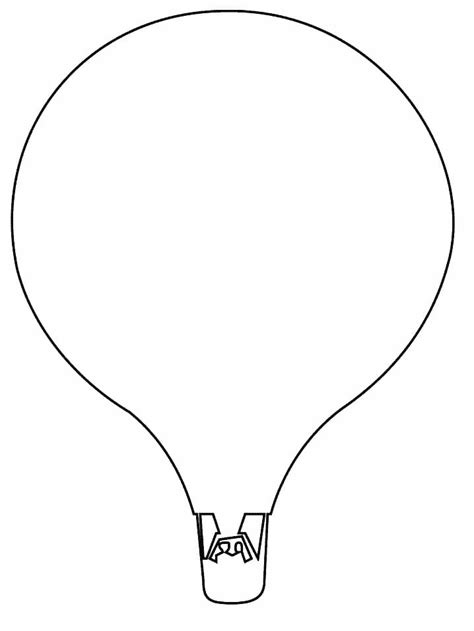 Dibujos De Globo Aerost Tico Para Colorear Para Colorear Pintar E