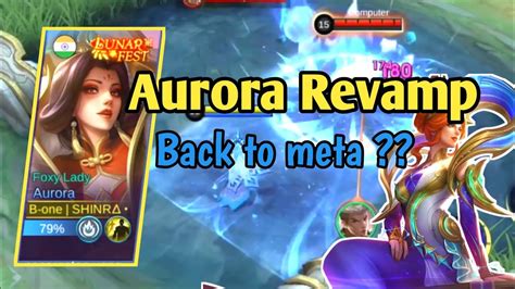 Aurora Revamp Apakah Akan Kembali Meta Mobile Legends Youtube