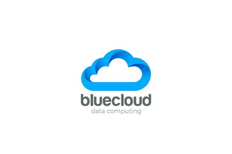 Cloud Computing Design Logo Template Ai Eps Logo Cloud Tech Logos