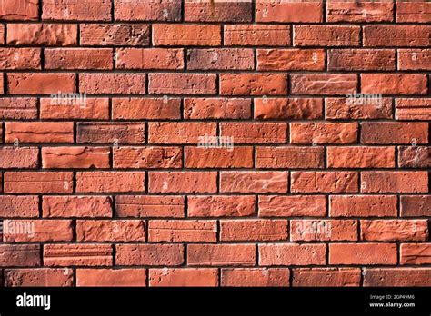 Vintage Red Brick Wall Background Of Red Color Old Red Stone Blocks