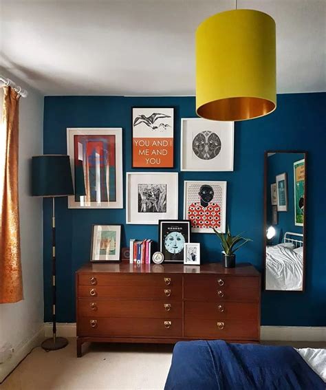 Pin By Keahi Brown On 1 Bedroom Blue Bedroom Walls Bright Blue