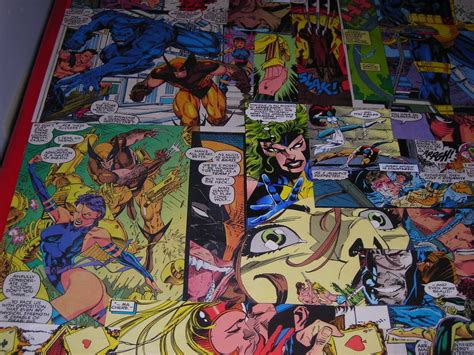 Comic Book Table · A Table · Decorating And Decoupage On Cut Out Keep