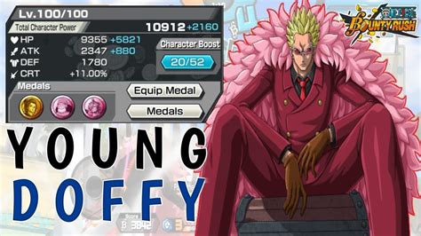 Young Doflamingo Gameplay One Piece Bounty Rush Opbr Youtube