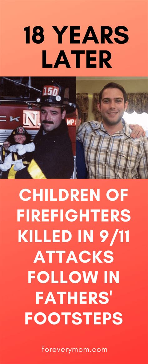 18 Years Later Children Of Firefighters Killed In 911 Attacks Follow
