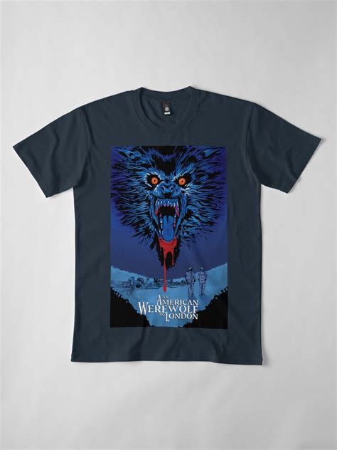 An American Werewolf In London T Shirt By Ryaneliz91 Redbubble