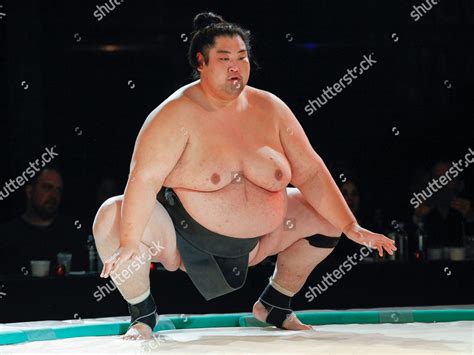 World Champion Sumo Wrestler Yama Ryuichi Editorial Stock Photo Stock
