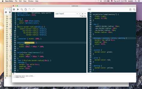 Sass Editor For Your Mac Home