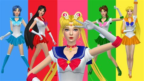 The Sims 4 Sailor Moon Follow The Leader Vertical Video Youtube