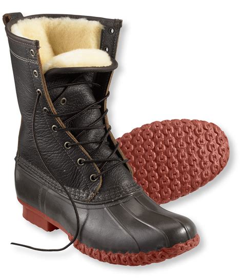 L L Bean Bean Boots 10 Shearling Lined Reviews Trailspace