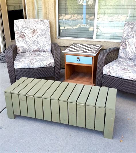 Ana White Outdoor Storage Bench Coffee Table Diy Projects