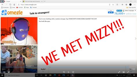 interesting encounters on omegle we met mizzy youtube