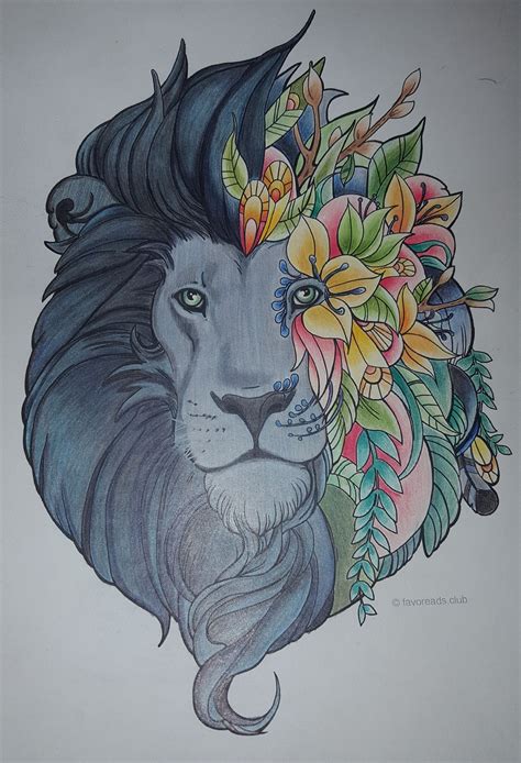 Gorgeous Lion Submitted By Nosiara Tesla Want To Color It Too Click