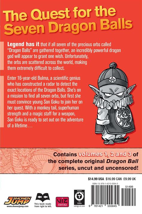 Akira toriyama's groundbreaking, iconic, bestselling series now in an omnibus edition!a seminal series from a legendary creator. Dragon Ball (3-in-1 Edition), Vol. 1 | Book by Akira ...
