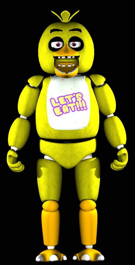 Fnafp3d Splinks Chica Full Body Render By Hernandeztheanimator On