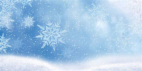 冬季冰晶雪花蓝色雪景背景背景图片素材免费下载熊猫办公