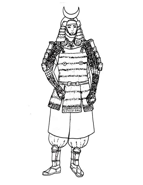 Samurai Armor Uncolored By Strawberry Queen0 On Deviantart