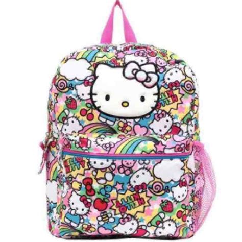 Hello Kitty Girls School 16 Backpack On Mercari Hello Kitty