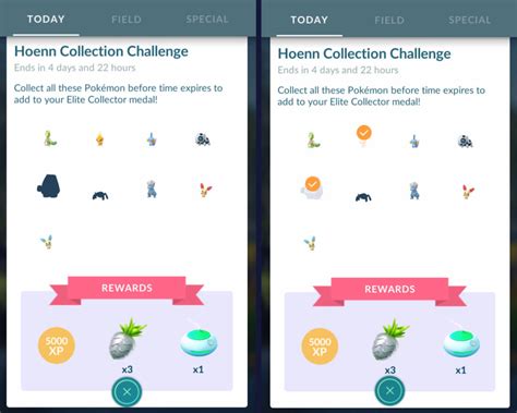 How To Complete The Hoenn Collection Challenge In Pokemon Go