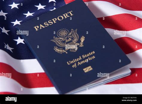 New Us Passport Stock Photo Alamy