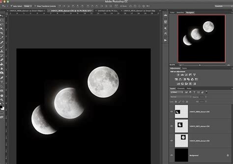 How To Photograph A Lunar Eclipse Photoshop