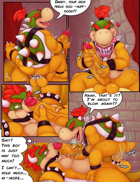 Rule 34 Absurd Res Anal Anal Sex Balls Bowser Bowser Jr Comic Duo