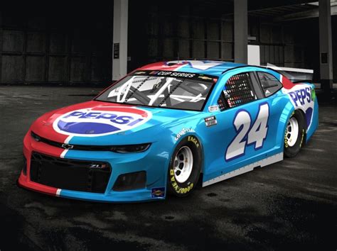 Nascar Pepsi Retro Livery Concept Nascar Nascar Race Cars Concept Cars