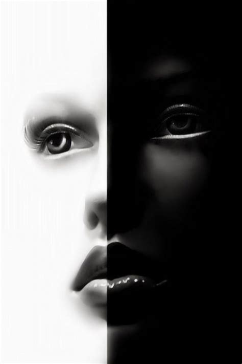 Two Faces Black And White Pictures Black White Photos Black And White