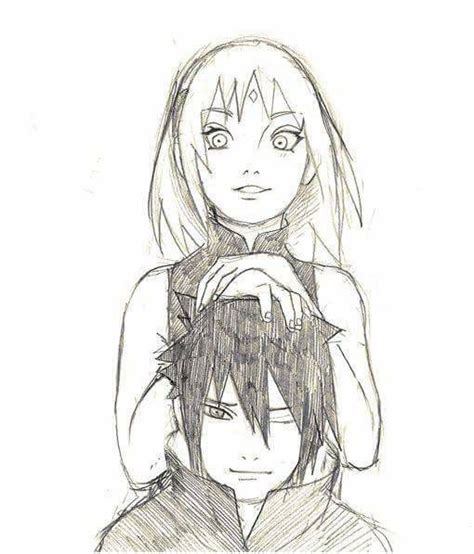 Sasuke And Sakura Uchiha Drawing ♥♥♥ Cool Couple Beautiful Cute