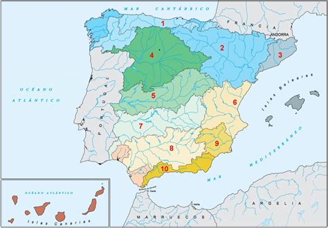 Lyceo Hispánico Ejercicio Práctico De Geografía De España Nº 37 Ríos