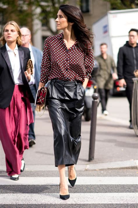 Paris Fashion Week Street Style Spring 2017 Our Fave Looks Flare