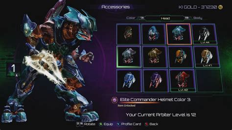 See Halo Arbiters Numerous Killer Instinct Armor Sets Gamespot