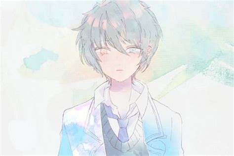 Pastel Blue Anime Aesthetic Boy Anime Wallpaper Hd