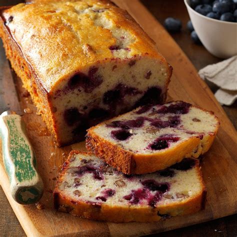 Lemon Blueberry Bread Recipe Taste Of Home