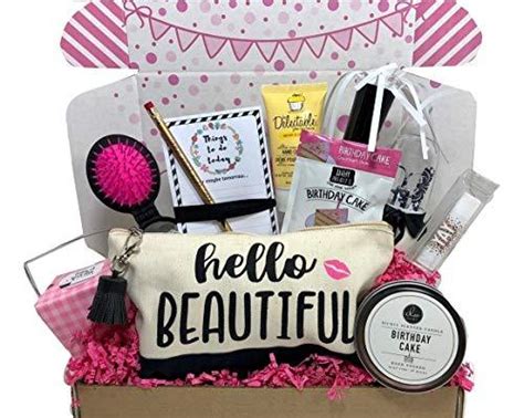 Looking for a great diy gift idea for your husband we've got 32 homemade gift basket ideas for men here! Complete Birthday Gift Basket Box for Her-Women, Mom, Aunt ...
