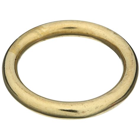 National Hardware® N258 723 Solid Brass Ring For Ropechain And Strap 1