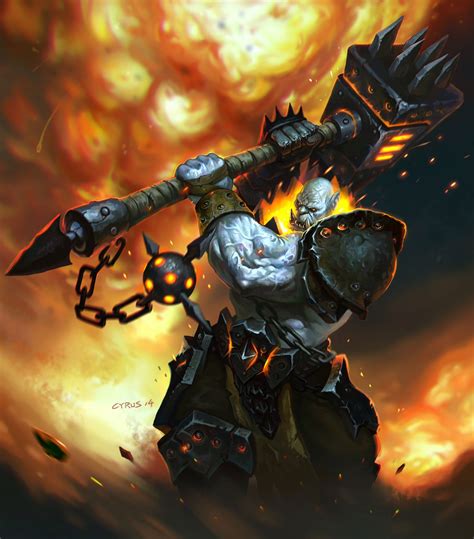 Blackhand By Cyrus C On Deviantart Warcraft Art World Of Warcraft