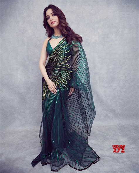 Actress Tamannaah Bhatia Hot And Glam Saree Stills Social News Xyz