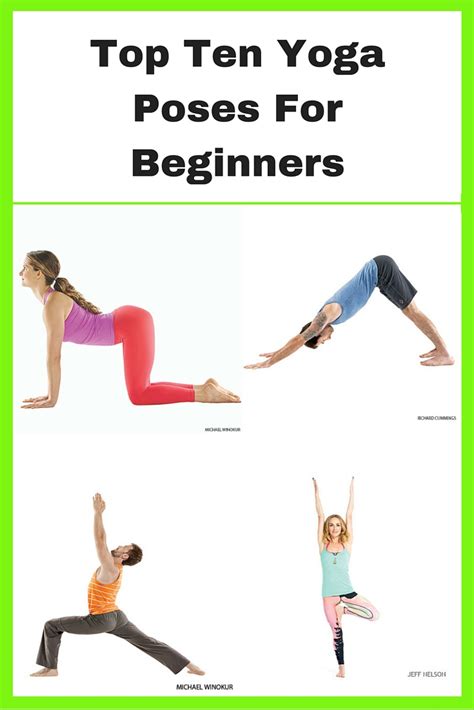 Top Ten Yoga Poses For Beginners Health Trend
