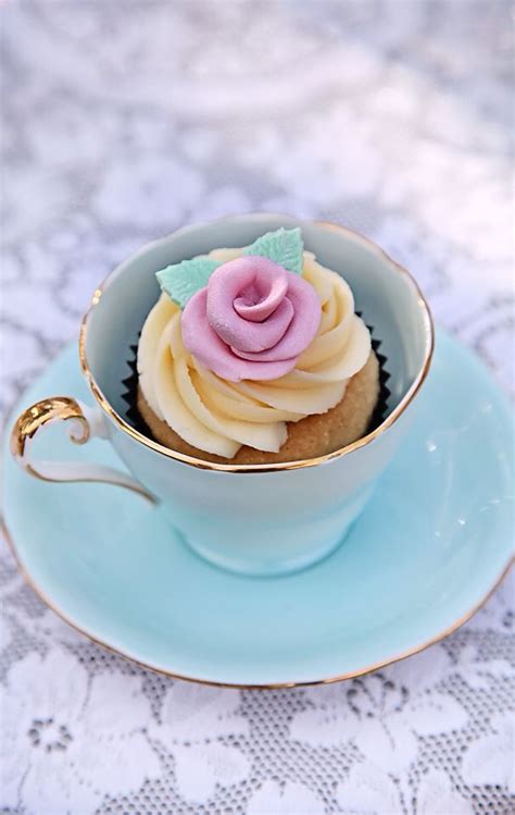 Cupcake In A Teacup Swish Vintage Style Love The Simplicity Love
