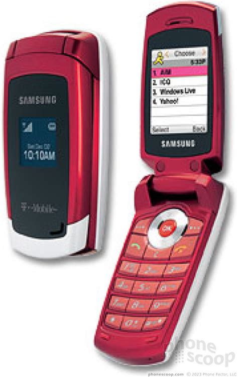 T Mobile Launches Samsung Clamshell Phone Scoop