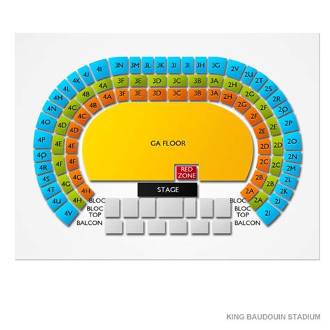 King Baudouin Stadium Seating Chart Vivid Seats