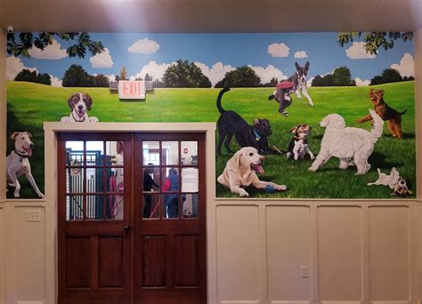 Happy Dogs Wall Mural The Art Of Life