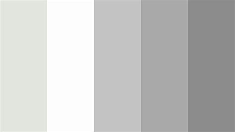 White And Gray Color Palette In 2020 Grey Color Palette Color