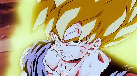 Gokus Super Saiyan Transformation True 1080p Blu Ray Youtube