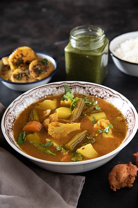 Sindhi Kadhi Recipe My Tasty Curry