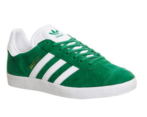 Pin By Aoife Hamill On Random Wants Adidas Gazelle Green Adidas Shoes Mens Suede Trainers
