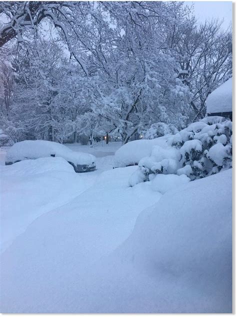 Record Shattering 53 Inches Of Snow In 30 Hours For Erie Pennsylvania